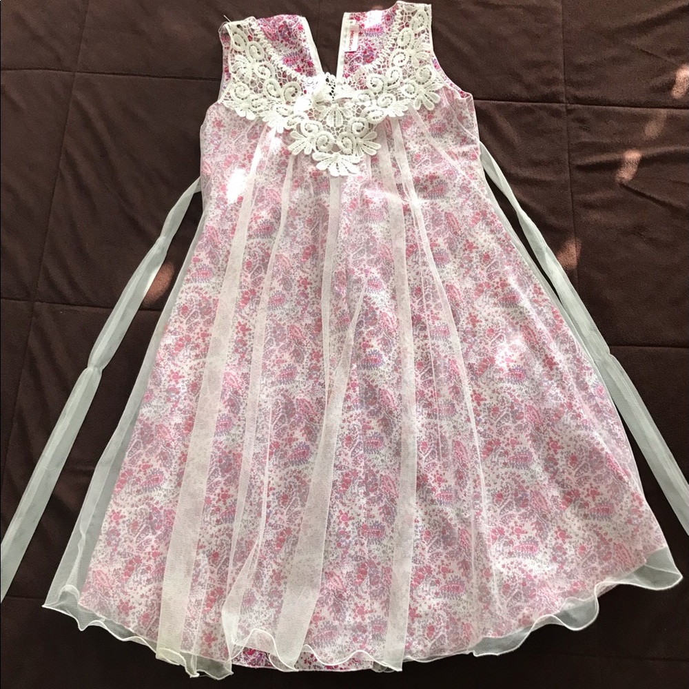 Summer Kids Pink Dress